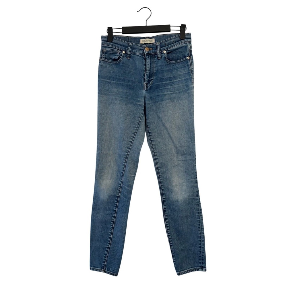 Madewell High Riser Skinny Jeans Medium Wash Blue Denim SIZE 27